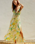 Dreamy Days Knot Front Maxi Dress - Next Generation Boutique