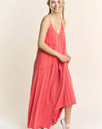 Mineral Wash Maxi Cami Dress - Next Generation Boutique