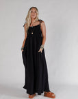 Nest Bohemian Grace Maxi Dress - Black - Next Generation Boutique