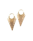 Jali Brass Earring