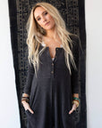 Simply Comfort Jumpsuit - Dark Gray - Next Generation Boutique