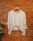 Bohemian Bamboo Organic Cotton Tee Shirt, Flowy Comfy Top - Next Generation Boutique