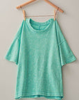 VINTAGE WASHED BETTY SHORT SLEEVE CASUAL TEE - Next Generation Boutique