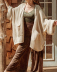 100% Organic Cotton Bohemian Oversized Sweater, Chic Cardi - Next Generation Boutique
