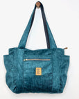 Teal Blush Travel Tote