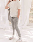 Emma Grace Shoppe- Organic Joggers- Neutral Grey - Next Generation Boutique
