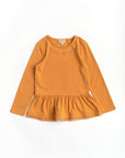 Stay Golden Peplum Top