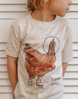 I Need Space Funny Chicken Country Western Kid Clothing - Next Generation Boutique