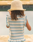 Blue Skies Sweater Tank- Last one!