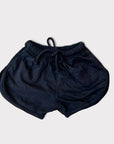 EG Organic Track Shorts - Jet Black - Next Generation Boutique
