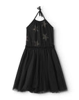 Nununu Star Collar Tulle Dress *Black* - Next Generation Boutique