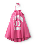 Team Nununu Collar Dress Pink - Next Generation Boutique