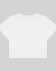 Women's Organic Cotton Crop Top T-Shirt (Synthetic-Free)