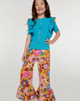 Retro Ruffle Pants