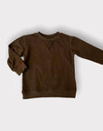 EG Organic Crewneck Sweatshirt - Chocolate - Next Generation Boutique