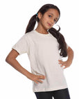 Organic Blanks from Royal Apparel - Unisex Basic Tee - Cream - Next Generation Boutique