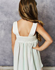 Kids Hi-Lo Frills Pastel Ombre Spring Summer Tiered Dress - Next Generation Boutique