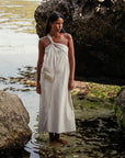 Pia Maxi Dress - Oatmeal