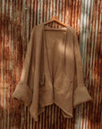 100% Organic Cotton Bohemian Oversized Sweater, Chic Cardi - Next Generation Boutique