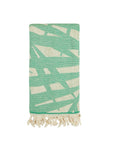 Palm Leaf Turkish Cotton Terry Beach Bath Towels Lake Pool