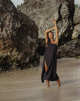 Pia Maxi Dress - Black