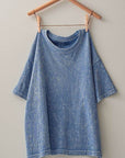 VINTAGE WASHED BETTY SHORT SLEEVE CASUAL TEE - Next Generation Boutique