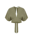Mare Top - Khaki Green