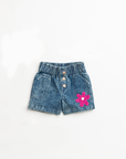 Blossom Denim Shorts