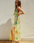 Dreamy Days Knot Front Maxi Dress - Next Generation Boutique