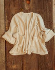 100% Organic Cotton Bohemian Oversized Sweater, Chic Cardi