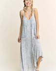 Mineral Wash Maxi Cami Dress