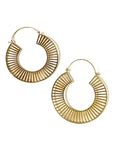 Janya Brass Hoops