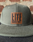 "Live life Barefoot" Trucker Hat for Outdoor Nature Kids