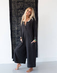 Simply Comfort Jumpsuit - Dark Gray