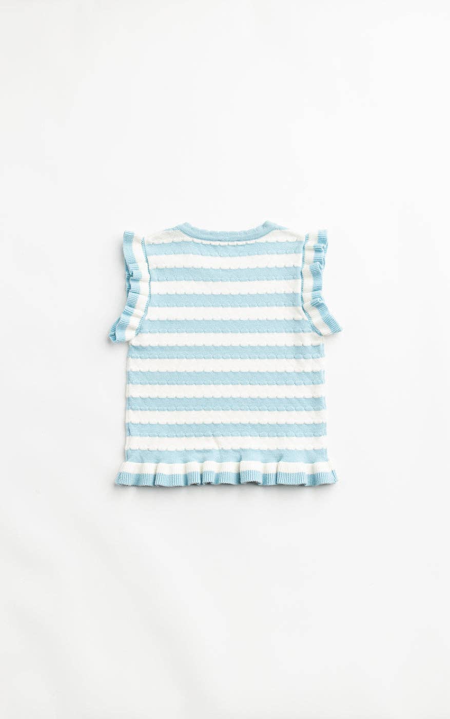 Blue Skies Sweater Tank- Last one!