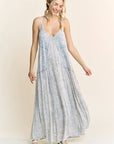 Mineral Wash Maxi Cami Dress