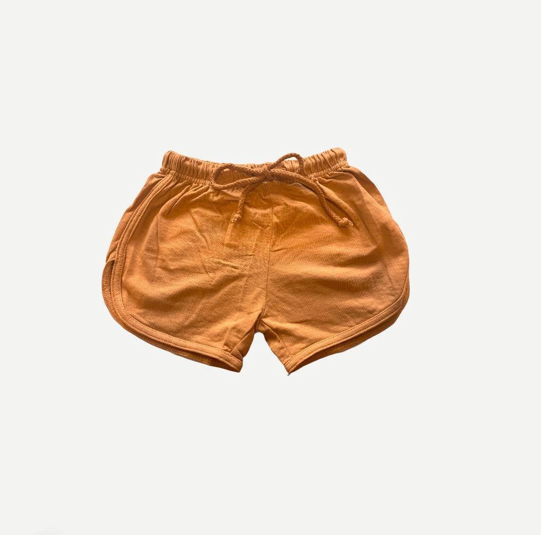 EG Organic Track Shorts - Rust