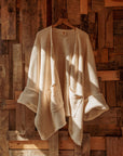 100% Organic Cotton Bohemian Oversized Sweater, Chic Cardi