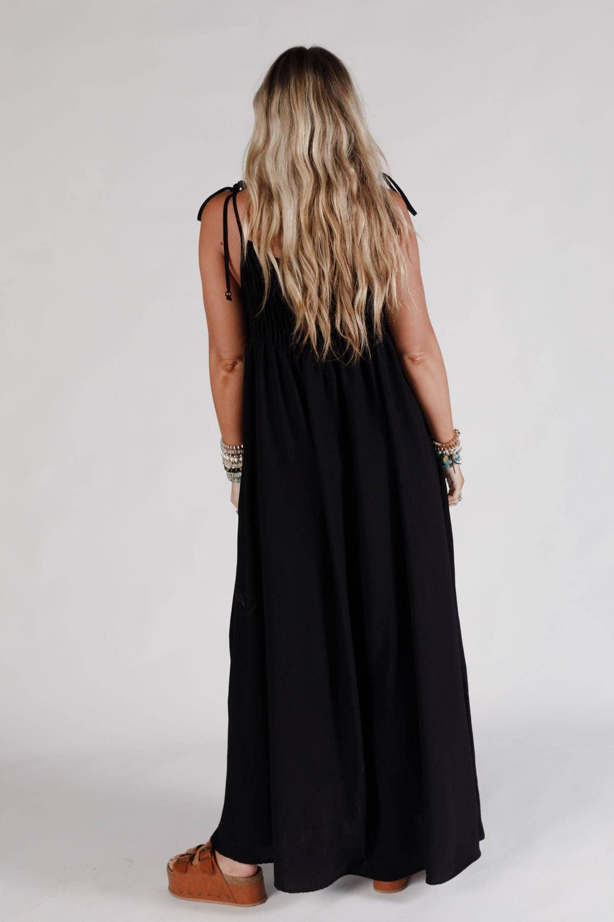 Nest Bohemian Grace Maxi Dress - Black