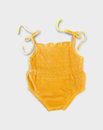 EG Organic Bubble Romper - Gold