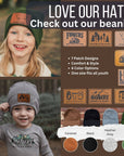 "Live life Barefoot" Trucker Hat for Outdoor Nature Kids