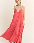 Mineral Wash Maxi Cami Dress