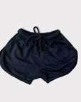 EG Organic Track Shorts - Jet Black