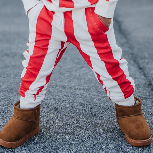 Trilogy Bold Striped Joggers