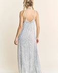 Mineral Wash Maxi Cami Dress