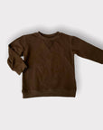 EG Organic Crewneck Sweatshirt - Chocolate