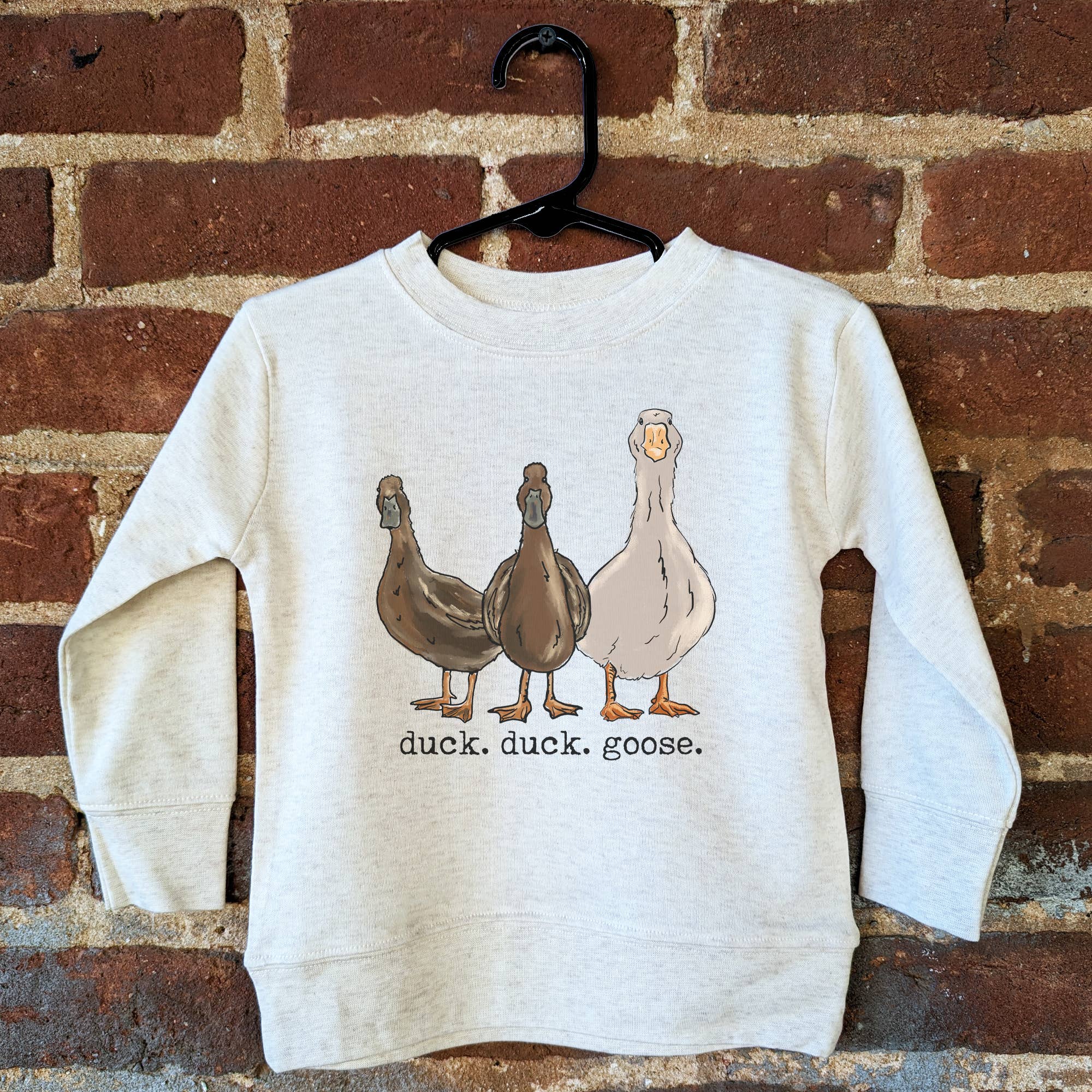 &quot;Duck Duck Goose&quot; Country Pajama Play Toddler Farm Clothes