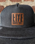 "Live life Barefoot" Trucker Hat for Outdoor Nature Kids