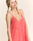 Mineral Wash Maxi Cami Dress