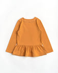 Stay Golden Peplum Top